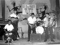 1961 West Pac Cruise - Ken Fox Photo  OI Division Party - Sasebo   Night Hawk Club