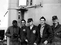 1962 West Pac Cruise - Ken Noble Photo  C. Croom, Joe Hale, Doug Weeks, Erin Endicott, K. Allen